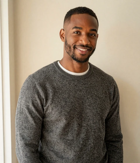 Marcus, a Match member who prefers fewer, deeper conversations over mainstream swiping